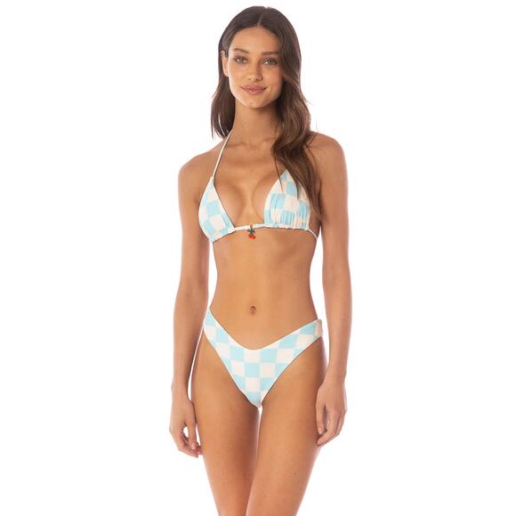 Maaji Royal Game Balmy Sliding Triangle Bikini Top NWT VARIOUS SIZES - Picture 1 of 7